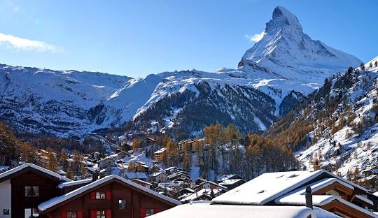 Weed in Zermatt, Switzerland